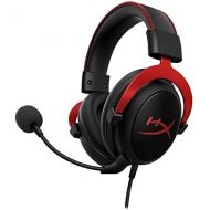 HyperX Cloud II - Gaming Headset, 7.1 Surround Sound, Memory Foam Ear Pads, Durable Aluminum Frame, Detachable Microphone, Works with PC, PS5, PS4, Xbox Series XS, Xbox One ? Red