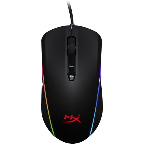  [아마존베스트]HyperX Pulsefire Surge - RGB Wired Optical Gaming Mouse, Pixart 3389 Sensor up to 16000 DPI, Ergonomic, 6 Programmable Buttons, Compatible with Windows 10/8.1/8/7 - Black