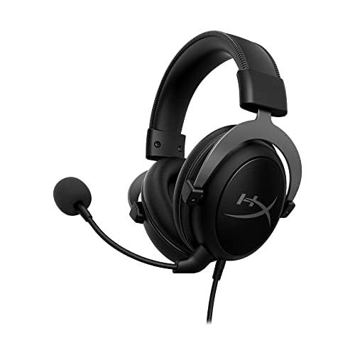  [아마존베스트]HyperX Cloud II - Gaming Headset, 7.1 Surround Sound, Memory Foam Ear Pads, Durable Aluminum Frame, Detachable Microphone, Works with PC, PS4, Xbox One - Gun Metal