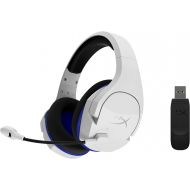[아마존베스트]HyperX Cloud Stinger Core  Wireless Gaming Headset, for PS4, PS5, PC, Lightweight, Durable Steel Sliders, Noise-Cancelling Microphone - White