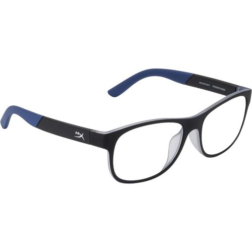  [아마존베스트]HyperX Spectre Scout - Gaming Eyewear, Glasses for Kids, Blue Light Blocking, UV Protection, Crystal Clear Lenses, TR-90 Frame, Microfiber Pouch, Square Eyewear Frame - Blue