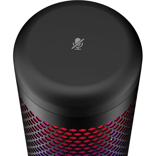  HyperX QuadCast S ? RGB USB Condenser Microphone for PC, PS4, PS5 and Mac, Anti-Vibration Shock Mount, 4 Polar Patterns, Pop Filter, Gain Control, Gaming, Streaming, Podcasts, Twit