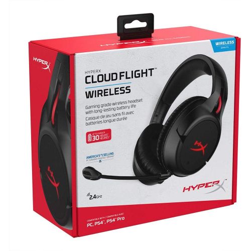  [아마존베스트]HyperX HX-HSCF-BK / EM Cloud Flight - Wireless Gaming Headphone