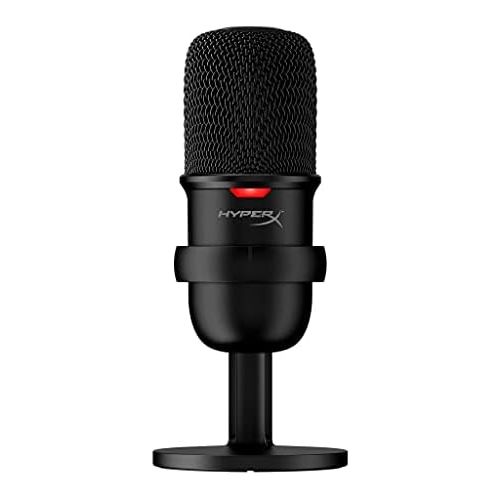  [아마존베스트]HyperX SoloCast USB Condenser Gaming Microphone for PC, PS4 and Mac, Tap-to-Mute Sensor, Cardioid Polar Pattern, Gaming, Streaming, Podcasts, Twitch, YouTube, Discord