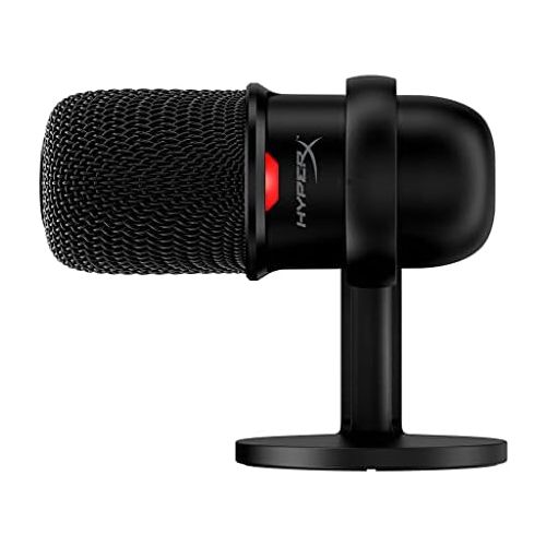  [아마존베스트]HyperX SoloCast USB Condenser Gaming Microphone for PC, PS4 and Mac, Tap-to-Mute Sensor, Cardioid Polar Pattern, Gaming, Streaming, Podcasts, Twitch, YouTube, Discord