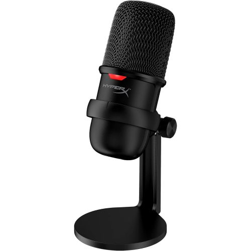  [아마존베스트]HyperX SoloCast USB Condenser Gaming Microphone for PC, PS4 and Mac, Tap-to-Mute Sensor, Cardioid Polar Pattern, Gaming, Streaming, Podcasts, Twitch, YouTube, Discord