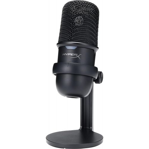  [아마존베스트]HyperX SoloCast USB Condenser Gaming Microphone for PC, PS4 and Mac, Tap-to-Mute Sensor, Cardioid Polar Pattern, Gaming, Streaming, Podcasts, Twitch, YouTube, Discord