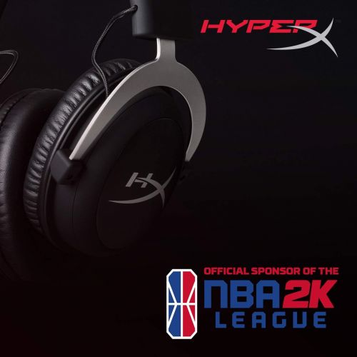  HyperX Cloud Gaming Headset - Playstation 4 - Officially Licensed by Sony Interactive Entertainment LLC for PS4 Systems - BlackBlue (HX-HSCLS-BLAM)