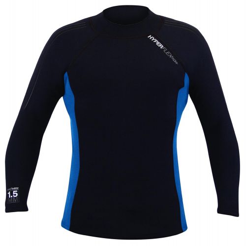  Hyperflex Wetsuits Mens 1.5-mm Amp-3 Long Sleeve Top