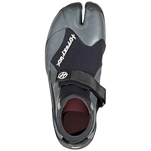  Hyperflex Pro Series Split Toe Reef Boots - Helps Protect, Adjustable Surf Shoes for Surfing, Diving, Snorkeling and More - Provide a Secure Grip - Premium Quality BlackGreen