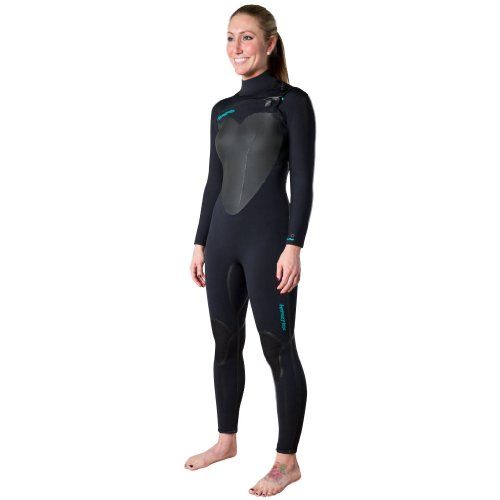  Hyperflex Wetsuits Womens Voodoo 4mm Front Zip Fullsuit