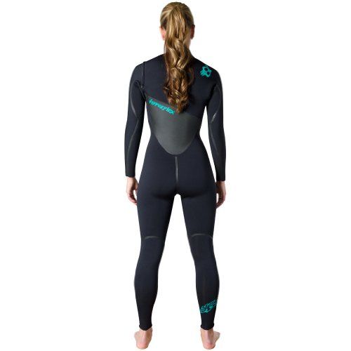  Hyperflex Wetsuits Womens Voodoo 4mm Front Zip Fullsuit