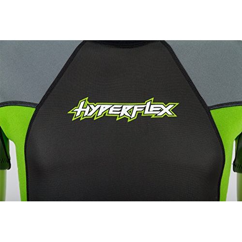  Hyperflex Hypreflex Wetsuits Juniors Access 2.5mm Spring Suit, BlackGreen, 12