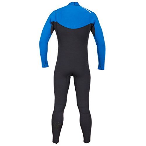  Mens Hyperflex VYRL 43mm Front Zip Fullsuit BlackBlue