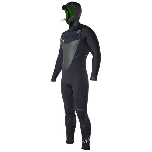  Hyperflex Wetsuits Mens Voodoo 654mm Hooded Front Zip Fullsuit