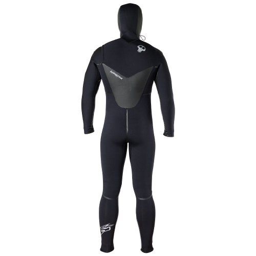  Hyperflex Wetsuits Mens Voodoo 654mm Hooded Front Zip Fullsuit