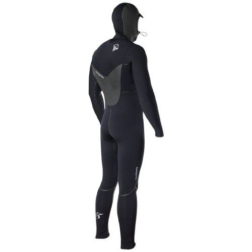  Hyperflex Wetsuits Mens Voodoo 654mm Hooded Front Zip Fullsuit