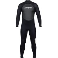 Hyperflex Access Men’s and Women’s Full Body 3mm Backzip Wetsuit - Warm 4-Way Stretch Neoprene - Adjustable Collar and Flat Lock Construction - High Performance 50+ UV SHIELD