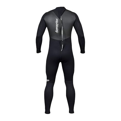  Hyperflex Access Men’s and Women’s Full Body 3mm Backzip Wetsuit - Warm 4-Way Stretch Neoprene - Adjustable Collar and Flat Lock Construction - High Performance 50+ UV SHIELD