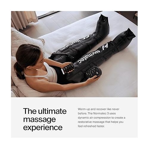  Hyperice Go 2 Black and Normatec 3 Legs Recovery Bundle