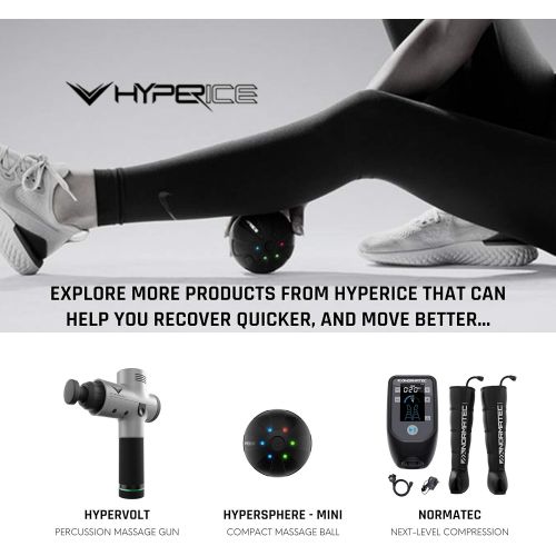  Hyperice Vyper 2.0 High-Intensity Vibrating Fitness Roller - Black