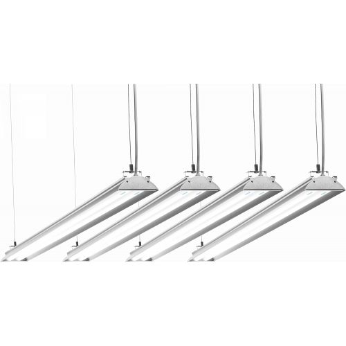  [아마존 핫딜]  [아마존핫딜]Hyperikon HyperSelect 4 Foot LED Shop Light, 100 Watt (35W), Shop and Garage Lighting, 4000K Daylight, Frosted, 4 Pack