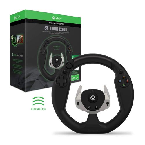  Hyperkin S Wheel Wireless Racing Controller for Xbox One/Xbox Series X - Officially Licensed By Xbox - Xbox One