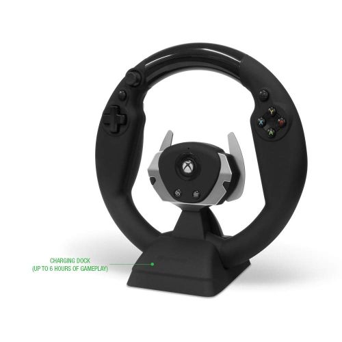  Hyperkin S Wheel Wireless Racing Controller for Xbox One/Xbox Series X - Officially Licensed By Xbox - Xbox One