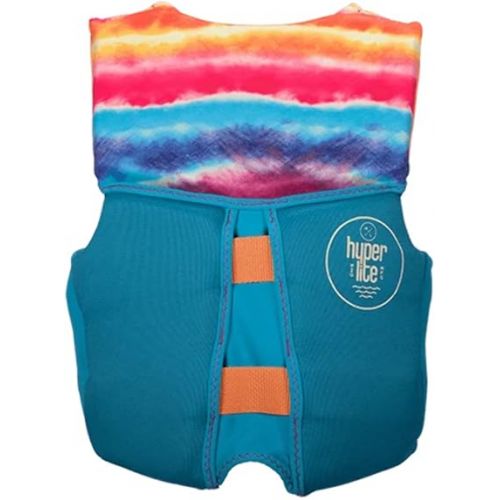  Hyperlite indy CGA Kids Wakeboard Vest Purple/Coral Sz S