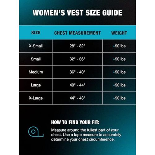  HyperLite Women's Indy Life Jacket - US Coast Guard Approved Level 70 Buoyancy Aid, Great for Any Water Sports Activity Including Boating, Paddle & Swimming