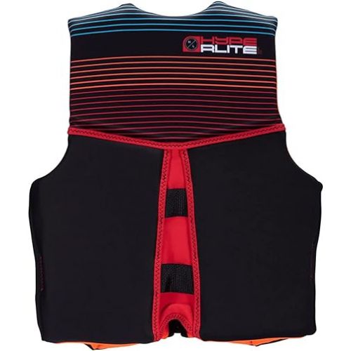  Hyperlite Indy CGA Kids Wakeboard Vest Grey/Red Sz S (50-75Lbs)