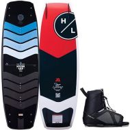 Hyperlite Murray Wakeboard with Open-Toe Adjustable Team Bindings Wakeboard Package - Perfect for Intermediate to Advanced Riders