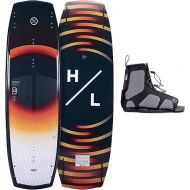 Hyperlite Baseline Wakeboard + Remix Bindings Wakeboard Package - Perfect for Beginner to Intermediate Riders