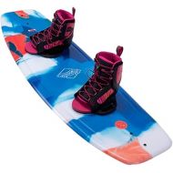 Hyperlite Divine Jr. Girls Wakeboard 119 W/Jinx Bindings Blue/White (12K-2)