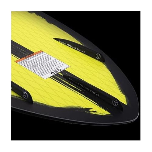  Hyperlite Hi-Fi Wakesurfer Black/Yellow 53in