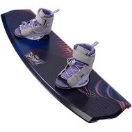 Hyperlite Eden Womens Wakeboard 130 W/Viva Bindings Black/Blue (4-8.5)