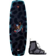 Hyperlite Murray Jr. Kids Wakeboard 127 W/Remix Bindings Black/Aqua 127cm/(4-8)