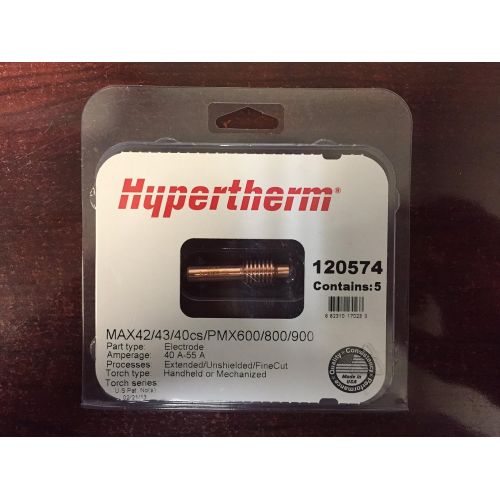  Hypertherm 120574 Electrode, Extended | PKG = 5