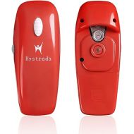 Electric Can Opener - No Sharp Edge Handheld Can Opener - Battery Operated Can Opener - Easy One-Touch Operation Can Opener - Automatic Can Opener Works on All Types of Cans (Scarlet-Red)