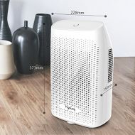 [아마존베스트]hysure Luftentfeuchter, 700ml Entfeuchter Elektrisch Raumentfeuchter Dehumidifier fuer Keller Raum Zimmer Schrank Gegen Feuchtigkeit, Schmutz und Schimmel, Luft Reinigen, weiss