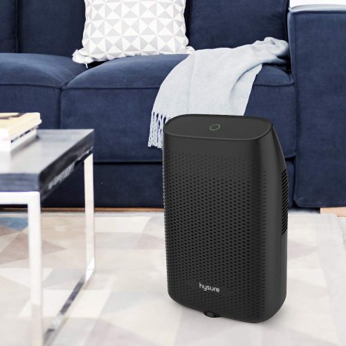  Hysure Quiet and Portable Dehumidifier Electric, Deshumidificador, Home Dehumidifier for Bathroom, Crawl Space, Bedroom, RV, Baby Room (2001ml)