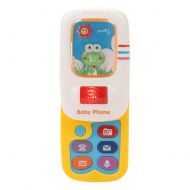 Hztyyier Baby Mobile Phone Toy, Baby Kids Cute Simulation Cell Phone Musical Toy with Light Playful Learning Educational Toys