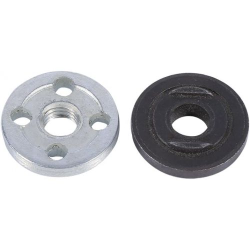  Hztyyier Grinder Flange 1 Pair Angle Grinder Fitting Repair Replacement Component Angle Grinder Tool Part Inner Outer Flange for Makita 9523