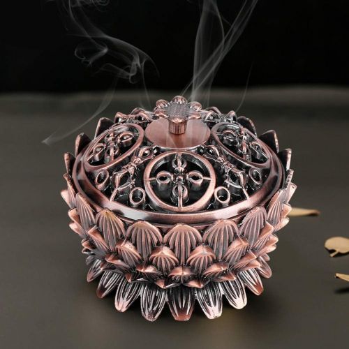  인센스스틱 Hztyyier Vintage Incense HoldersShaped Buddha Incense Cone Burner Holder for Home Office Feng Shui Decoration orCatcher