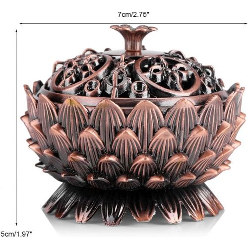  인센스스틱 Hztyyier Vintage Incense HoldersShaped Buddha Incense Cone Burner Holder for Home Office Feng Shui Decoration orCatcher