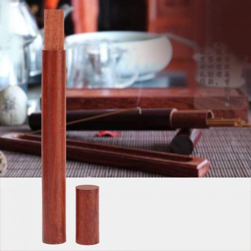  인센스스틱 Hztyyier Incense Holder Popular Delicate Rosewood Practical Incense Tube Incense Stick Burner Buddhist Supply Home Decor(#2)