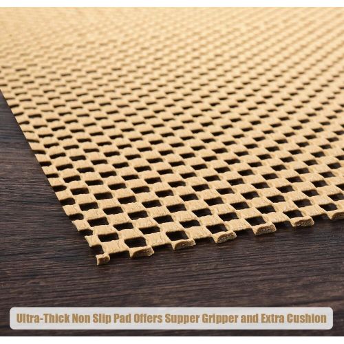  I FRMMY Premium Thick Non-Slip Area Rug Gripper Pad for Any Hard Surface Floor, Keeps Your Rugs in Place (2 x 8)