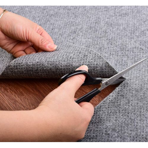  I FRMMY Newest Non Slip Area Gripper Rug Pad, Ultra Strong Anti-Slip Grip Pads, Thin Profile 0.06in Thick, Keep Your Rugs in Place (2 x 8)- Gray