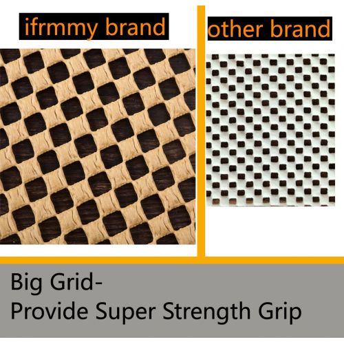  I FRMMY Premium Thick Non-Slip Area Rug Gripper Pad for Any Hard Surface Floor, Keeps Your Rugs in Place (2 x 4)