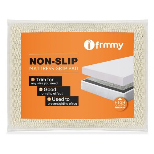  I FRMMY Non Slip Grip Pad for Twin Size Mattress, Keeps Mattress in Place for a Great Nights Sleep - Twin Size 37.5 x 74 in (3.2 x 6.2 ft)